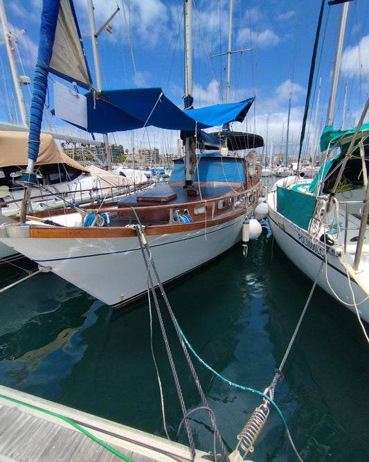 🚤 En venta: Velero Nauticat 1978 – Elegancia, historia y libertad en el mar