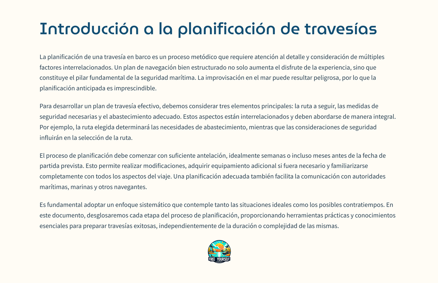 Cómo Planificar una Travesía en Barco: Ruta, Seguridad y Abastecimiento