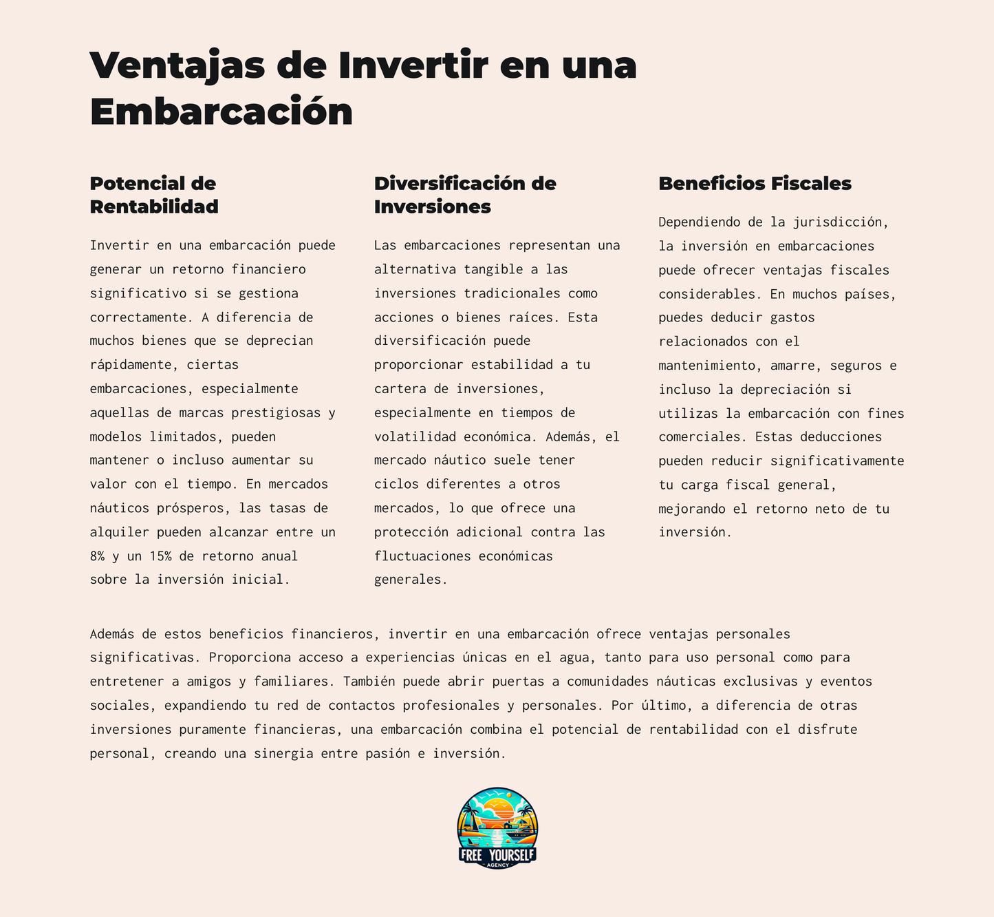 Cómo Invertir en una Embarcación y Rentabilizar tu Compra