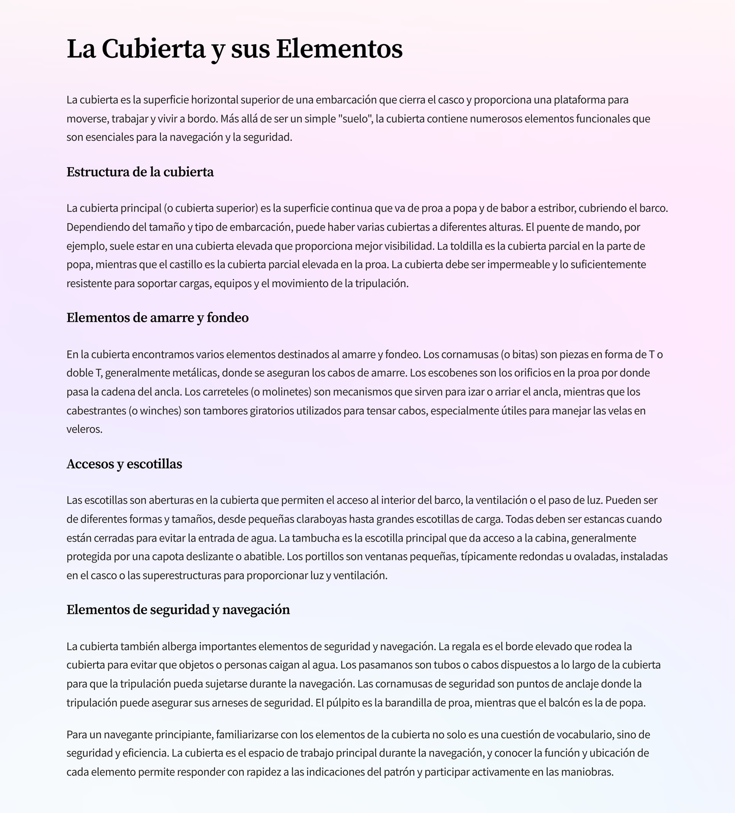 Glosario Náutico para Principiantes: Los Términos que Todo Navegante Debe Conocer