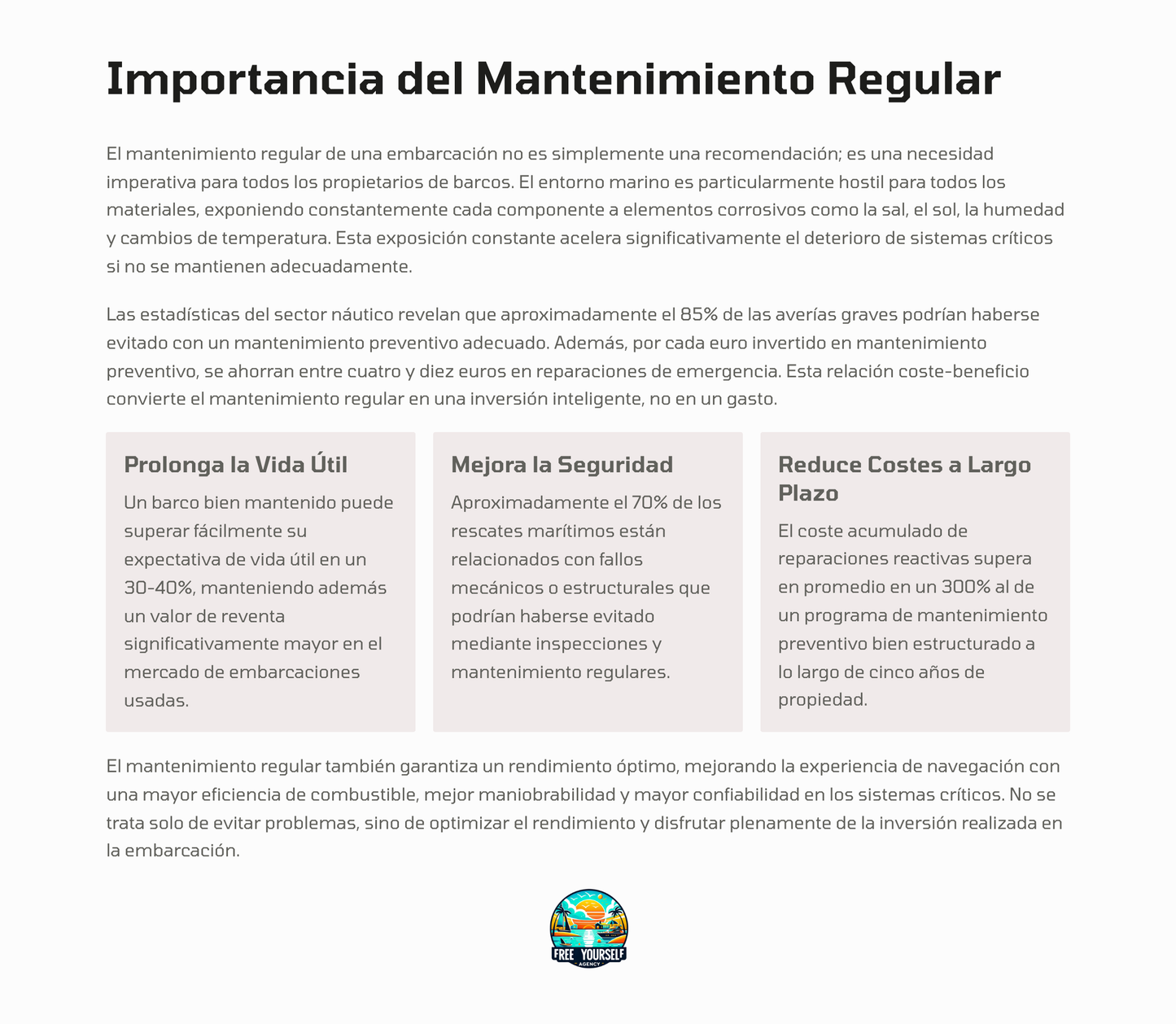 Mantenimiento Preventivo de Barcos: Consejos para Evitar Costosas Reparaciones