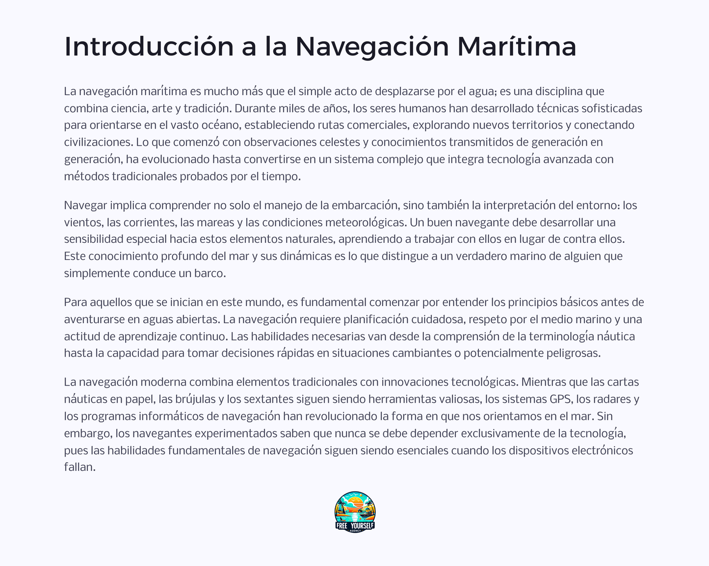 Guía Básica de Navegación: Todo lo que Debes Saber Antes de Zarpar