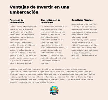 Cómo Invertir en una Embarcación y Rentabilizar tu Compra