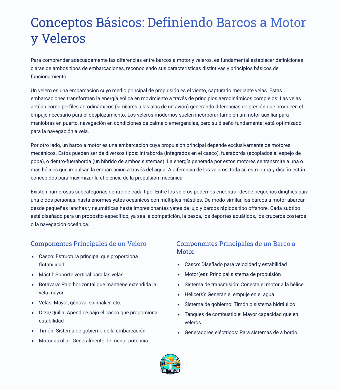 Diferencias entre Barcos de Motor y Veleros: ¿Cuál es el Mejor para Ti?