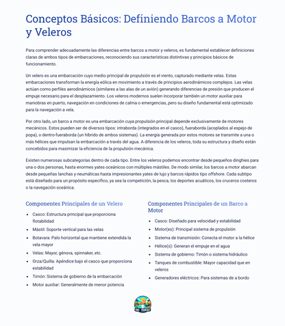 Diferencias entre Barcos de Motor y Veleros: ¿Cuál es el Mejor para Ti?