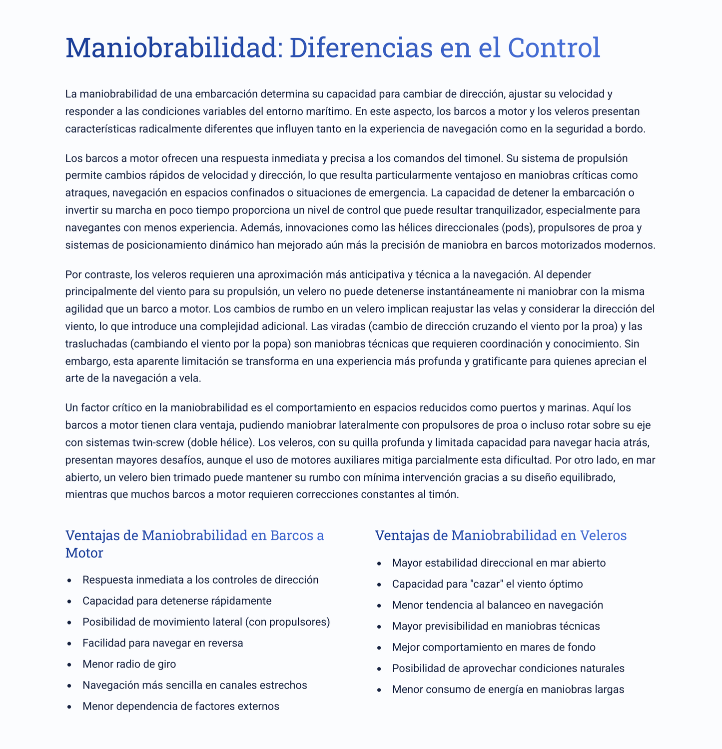 Diferencias entre Barcos de Motor y Veleros: ¿Cuál es el Mejor para Ti?